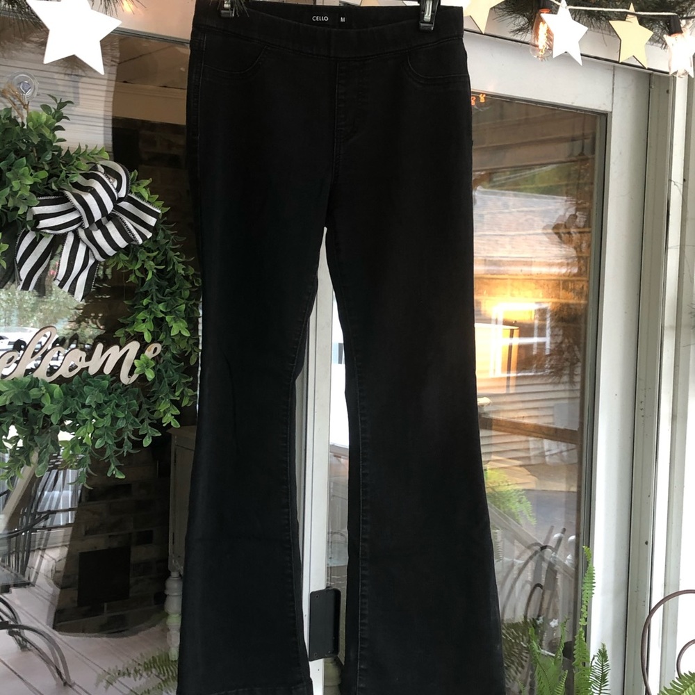 Cello Black Flares